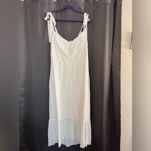 Reformation Nikita dress in white/NWT